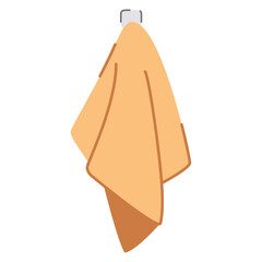 Cloth towel icon outline vector. Fabric tissue.Clean towel. Fabric tissue. Clean towel. Vector flat illustration.