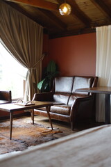 authentic and dim interior design