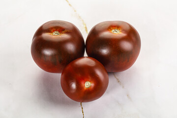 Organic natural juicy Kumato tomato
