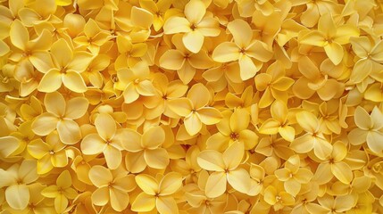 Yellow Flowers as a Background Image