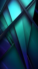 Technology purple and green geometric stripes abstract graphic poster background