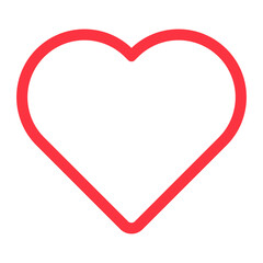 Red heart. Like, love, feedback, comment, review, follower, content, control button, double tap, social network, messenger, emoticon, express feelings, friendship, online, send