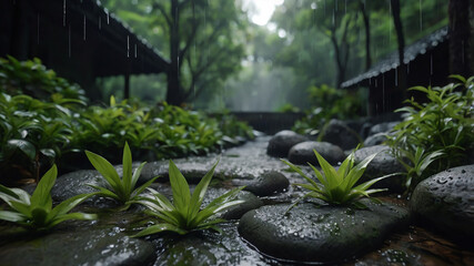 waterfall in the forest