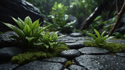 waterfall in the forest