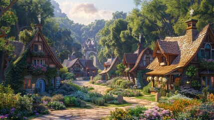 Whimsical Cottages and Magic