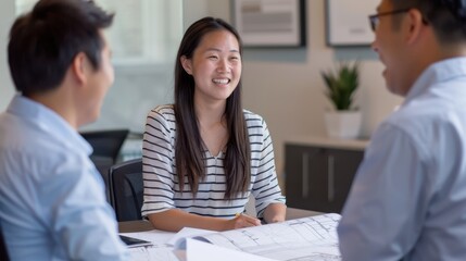 Fototapeta premium The office meeting discussion