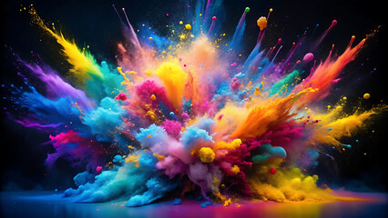 Comic art style exploding pop speech bubble background explosive pop background for speech bubbles
