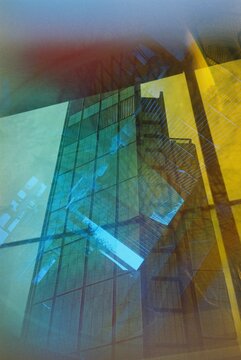 colors over the city