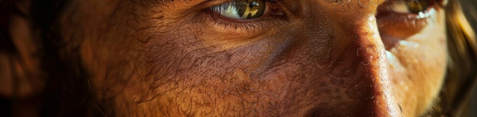 Serene Contemplation: A High-Resolution Image of Jesus' Peaceful Face Inspiring Tranquility and Reflection in Conceptual Religious Art.