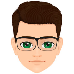 portrait of charismatic young boy