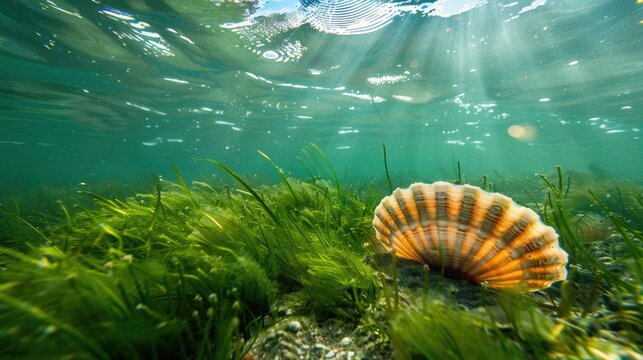 Climate change impacts on aquatic plant and shellfish species