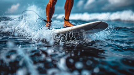 Epic Surf Mastery Capturing the Art of Wave Riding Olympic Surfing Glory Paris 2024