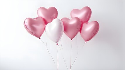 beautiful heart shaped balloons