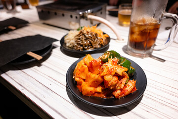 美味しいキムチとナムル