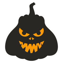 Halloween Pumpkin Silhouette