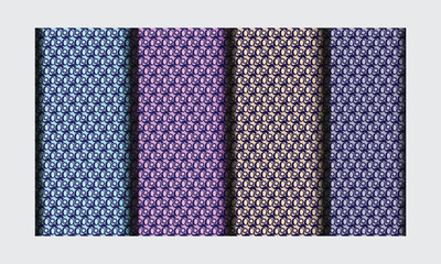 Vector geometric pattern with triangles. Modern stylish abstract background pattern design