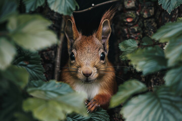 squirrel in the forest