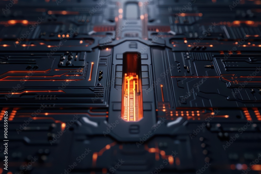 Poster ultramodern security systems equipped with supernatural encryption protect sensitive data from cyber