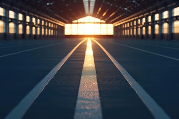 Ultramodern sports facilities equipped with supernatural training tools and realtime performance analytics