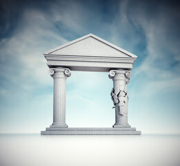 The collapsing Roman structure. Concept of failure