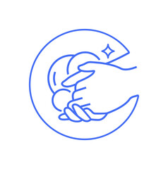 Washing hands with soap graphic design