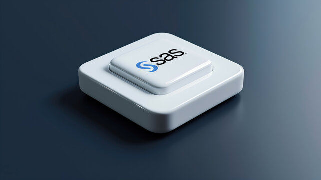 SAS Button 3D Render