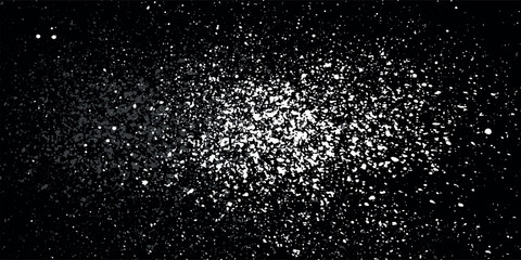 Black asphalt texture background, grunge random, vector illustration.