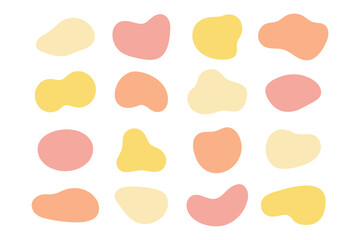 Gently flowing fluid shape, decorative parts