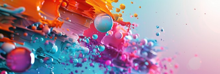 Dynamic digital marketing firm highlights expertise and technical skills infusing creativity vivid color schemes and cutting edge technology