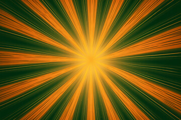 sun zoom on background