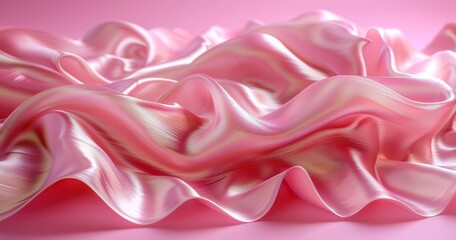 Fototapeta premium Abstract Pink Ripples