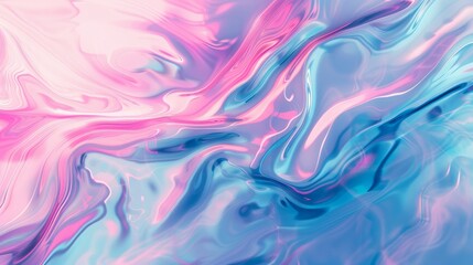 Obraz premium A blurry background with a pink and blue pattern, an abstract drawing, abstract art