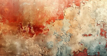 Obraz premium Abstract Art, Painting, Texture, Reds and Browns, Modern Wall Decor