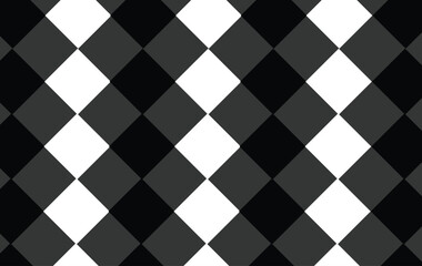 black and white checkered background