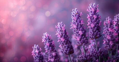 Lavender Field Blossoms