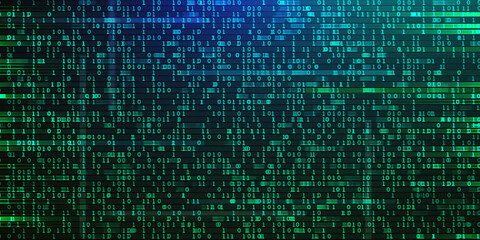 Binary numbers background