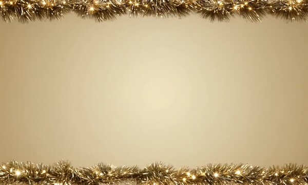 christmas background with border