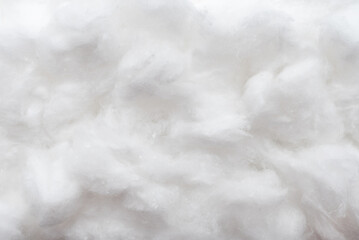 Texture of medical cotton close-up. Cotton wool. Health. Medicine
