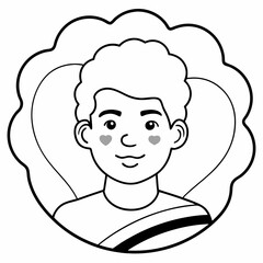 coming out day  Silhouette Vector Illustration
