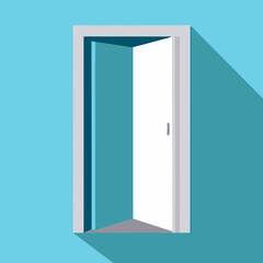 Door   Silhouette Vector Illustration
