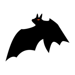 Fototapeta premium Halloween Bat Silhouette