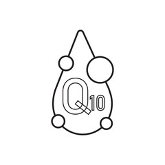 Coenzyme Q10 line icon 