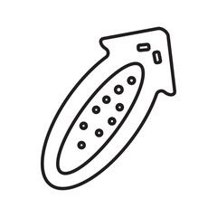 planaria line icon 