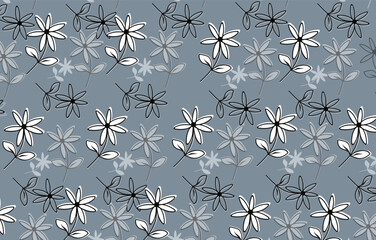flower seamless background pattern wall art