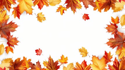 Autumn Leaves Frame