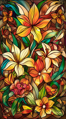 Detailed Victorian Stained Glass - Historical and Artistic Illus