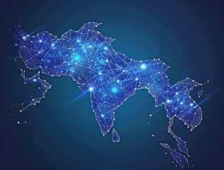 Southeast Asia Digital Network Map