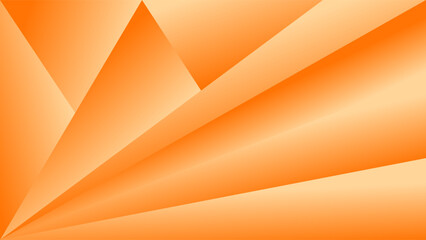 ABSTRACT ORANGE BACKGROUND ELEGANT GRADIENT SMOOTH LIQUID COLORFUL DESIGN WITH GEOMETRIC TRIANGLE SHAPES VECTOR TEMPLATE GOOD FOR MODERN WEBSITE, WALLPAPER, COVER DESIGN 