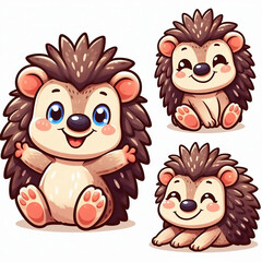 Playful Hedgehog Icon