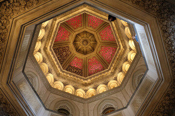 Detalle cúpula Palacio de Monserrate